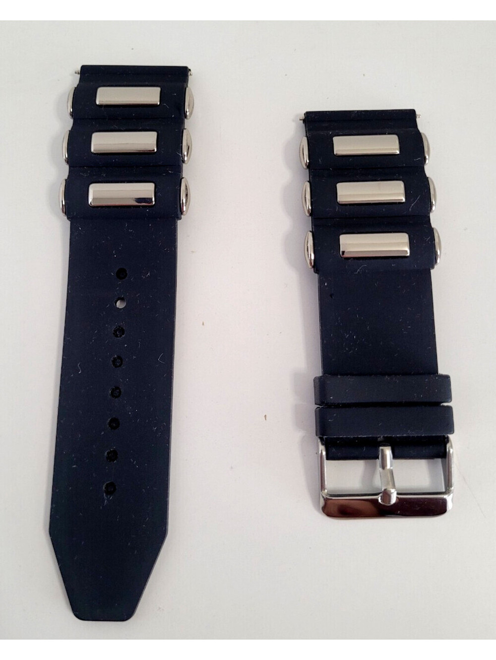 Invicta Pro Diver 6986 Watch Band Strap Black Rubber Silicone 26mm w Buckle